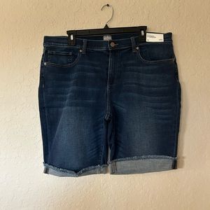 Soho boyfriend Bermuda shorts, size 14, NWT